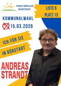 Kandidat für die Freie Wähler Bürstadt