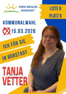 Kandidat für die Freie Wähler Bürstadt